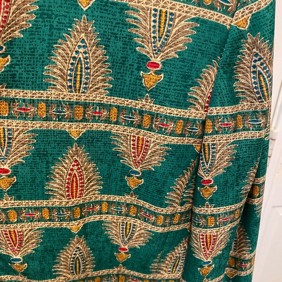 Adriana Papell 100% Silk Jacket 8 M - Picture 4 of 9